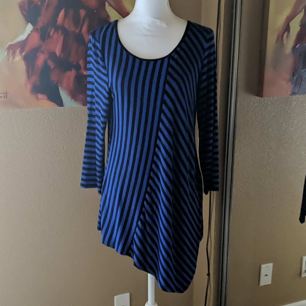 Cable and Gauge Knit Blouse